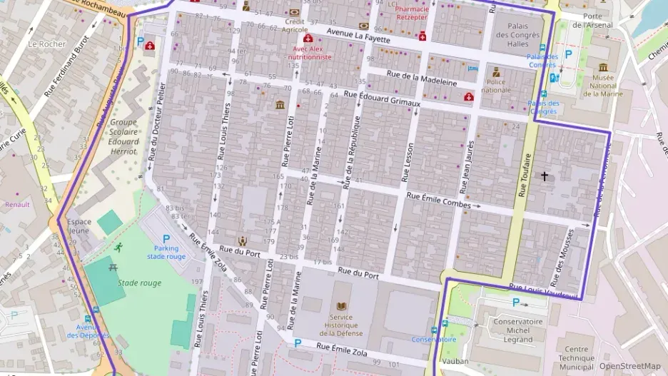 Appartement 60 m² deux pieces à vendre à Rochefort