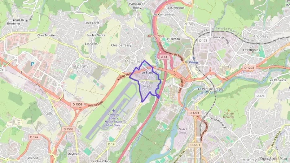 Appartement 88 m² deux pieces à vendre à Épagny Metz-Tessy