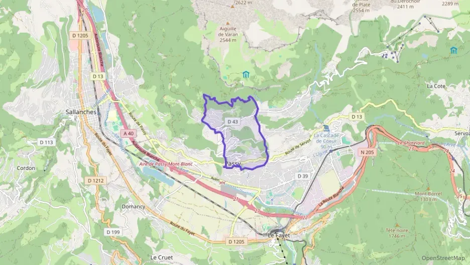 Appartement 61 m² trois pièces à vendre à Passy