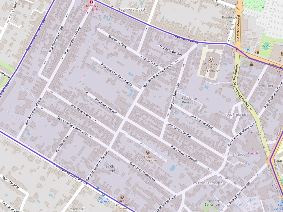 Appartement 43 m² deux pieces à vendre à Rochefort