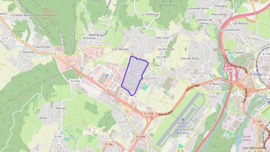 Appartement 50 m² trois pièces à vendre à Épagny Metz-Tessy