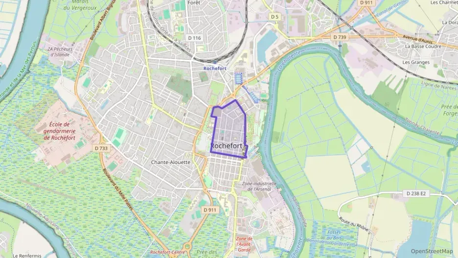 Appartement 80 m² trois pièces à vendre à Rochefort