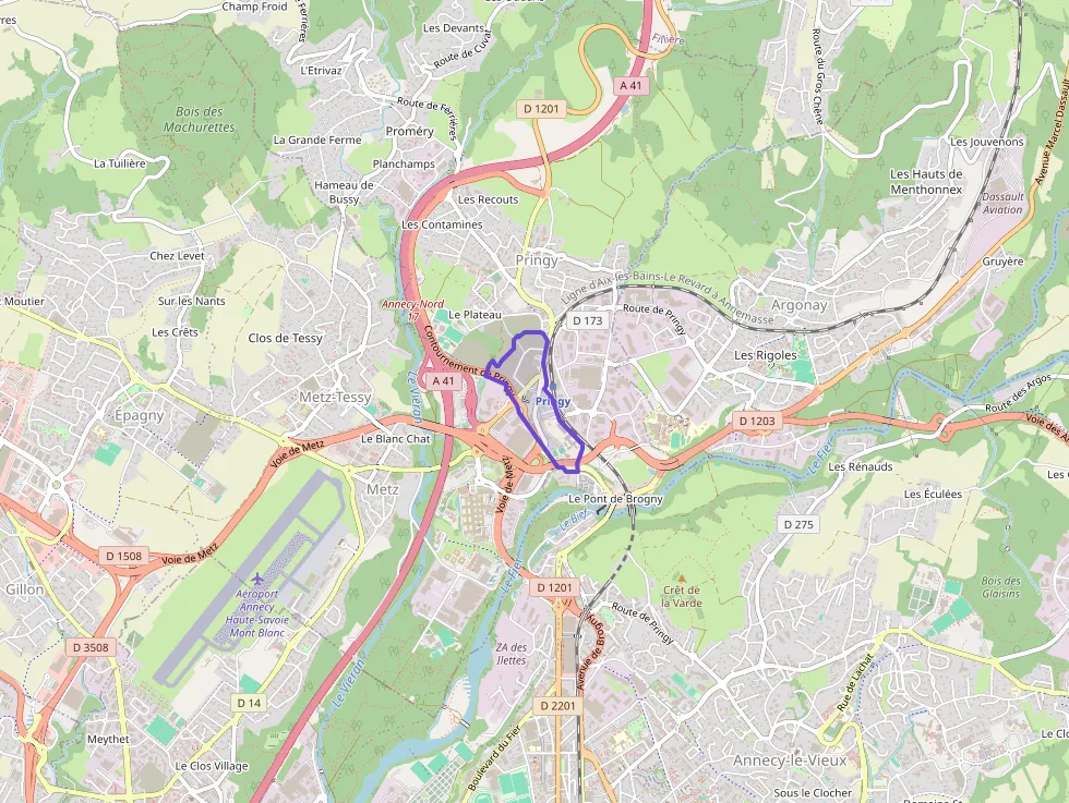 Appartement 64 m² trois pièces à vendre à Annecy