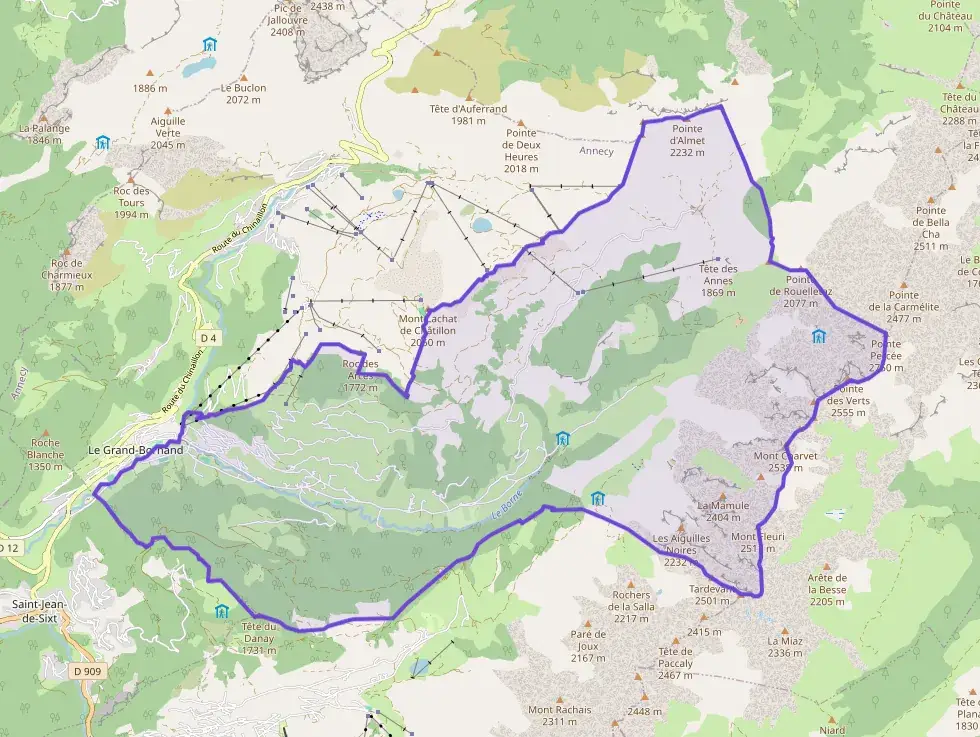 Appartement 87 m² quatre pièces à vendre à Le Grand-Bornand