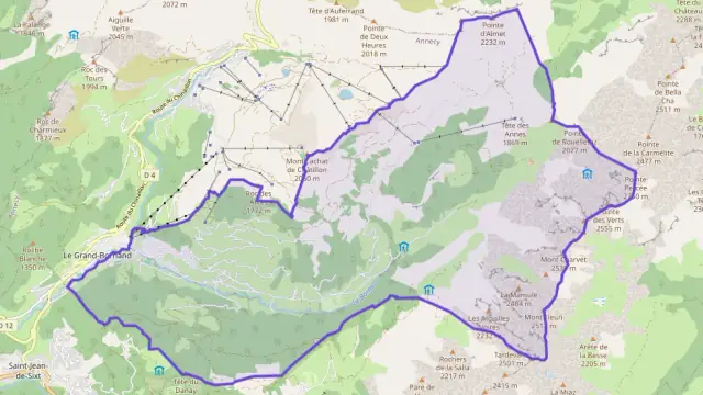 Appartement 67 m² quatre pièces à vendre à Le Grand-Bornand