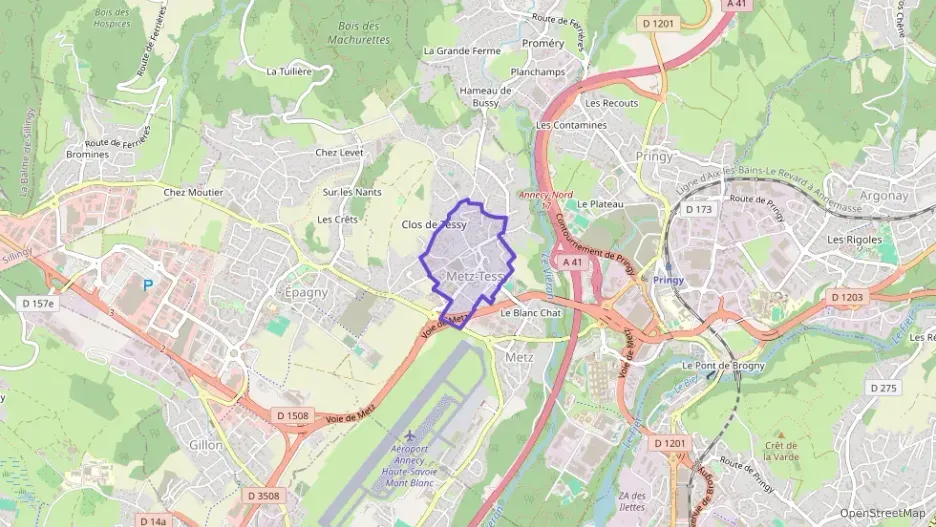 Appartement 63 m² trois pièces à vendre à Épagny Metz-Tessy
