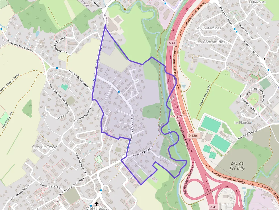 Appartement 83 m² quatre pièces à vendre à Épagny Metz-Tessy