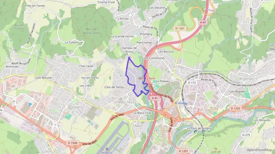 Appartement 81 m² quatre pièces à vendre à Épagny Metz-Tessy