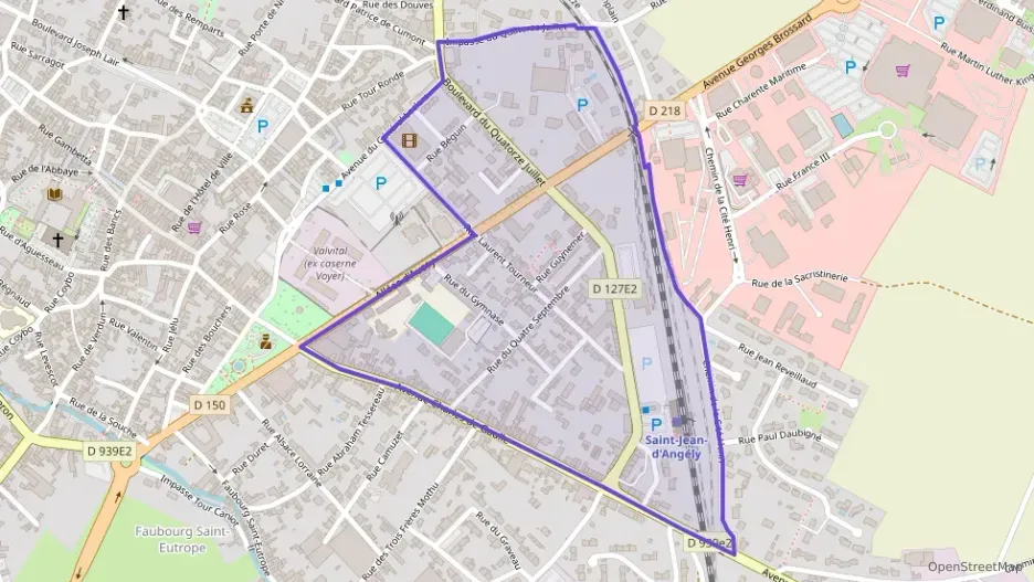 Appartement 80 m² trois pièces à vendre à Saint-Jean-d`Angély