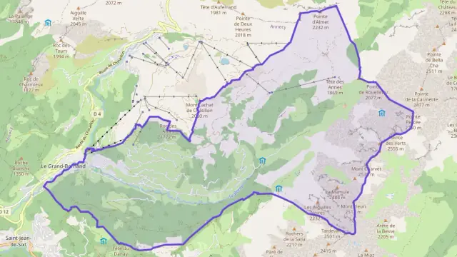 Appartement 60 m² quatre pièces à vendre à Le Grand-Bornand