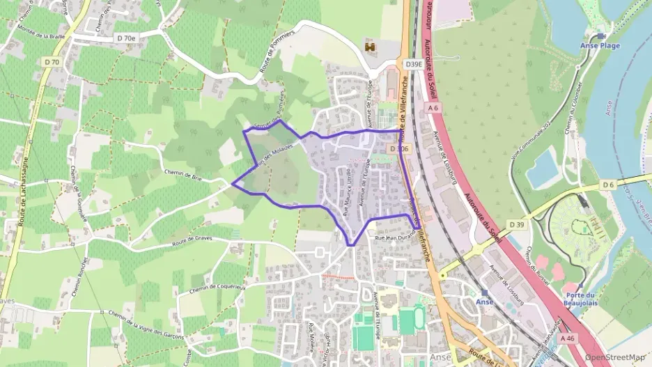 Appartement 87 m² quatre pièces à vendre à Anse