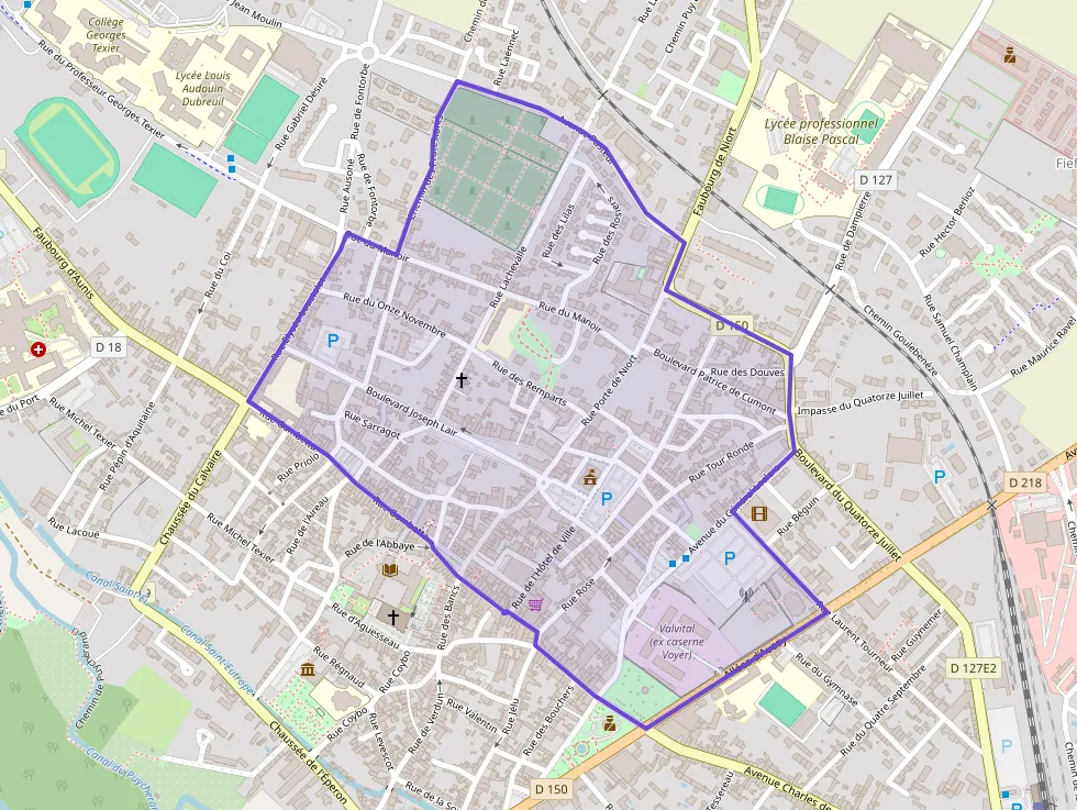 Appartement 43 m² trois pièces à vendre à Saint-Jean-d`Angély