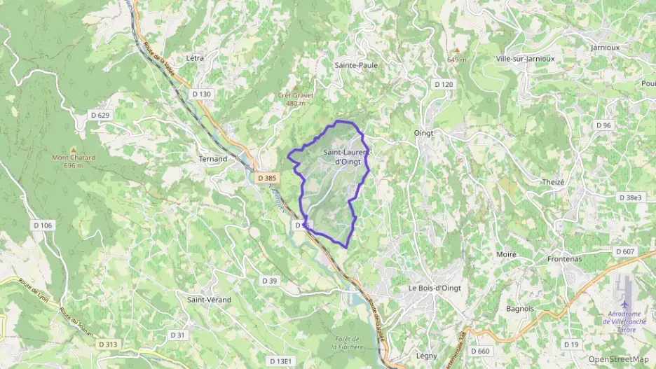 Appartement 35 m² trois pièces à vendre à Val d`Oingt