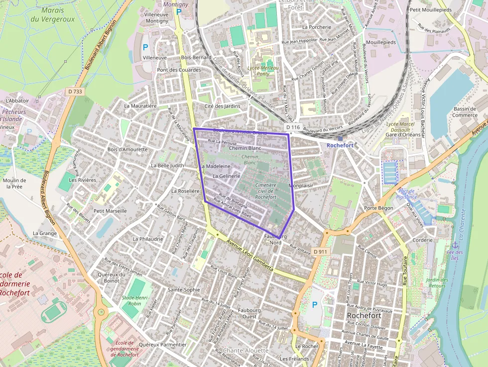 Appartement 47 m² trois pièces à vendre à Rochefort