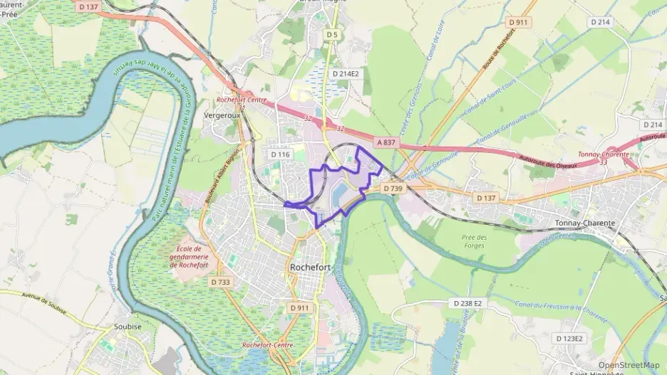 Appartement 39 m² trois pièces à vendre à Rochefort