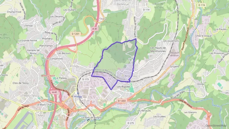 Appartement 53 m² deux pieces à vendre à Argonay