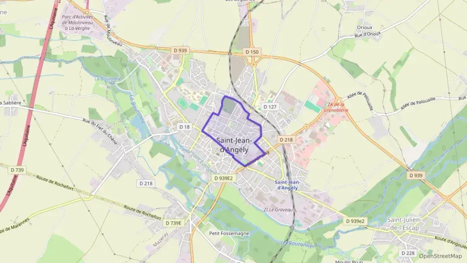 Appartement 75 m² trois pièces à vendre à Saint-Jean-d`Angély