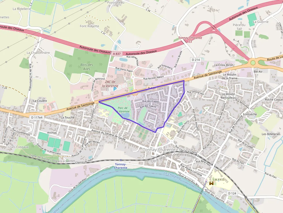 Appartement 40 m² deux pieces à vendre à Tonnay-Charente