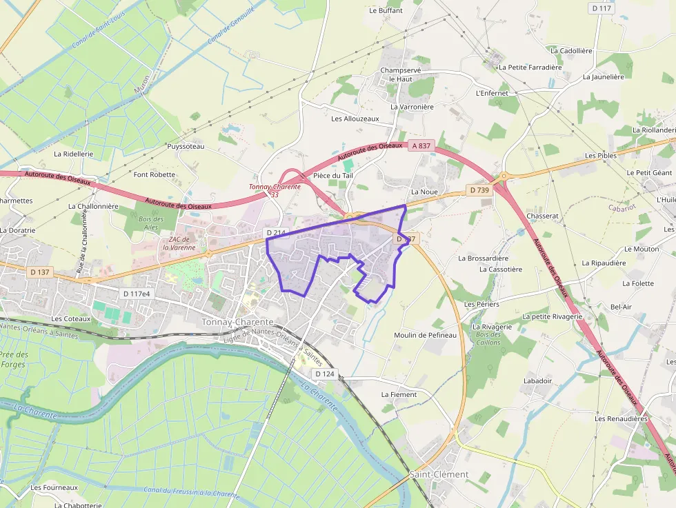 Appartement 61 m² trois pièces à vendre à Tonnay-Charente