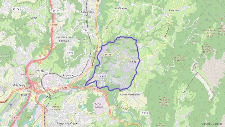 Appartement 85 m² quatre pièces à vendre à Villaz