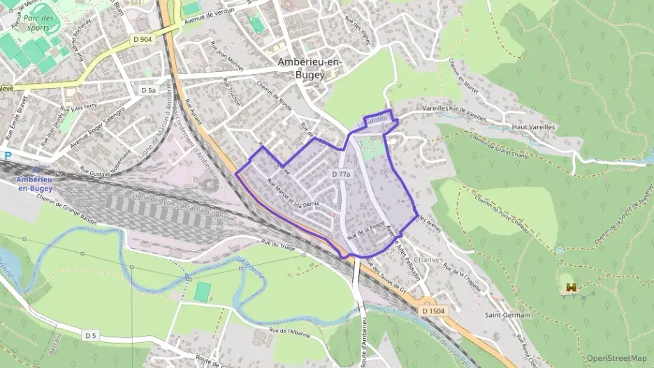 Appartement 70 m² trois pièces à vendre à Ambérieu-en-Bugey