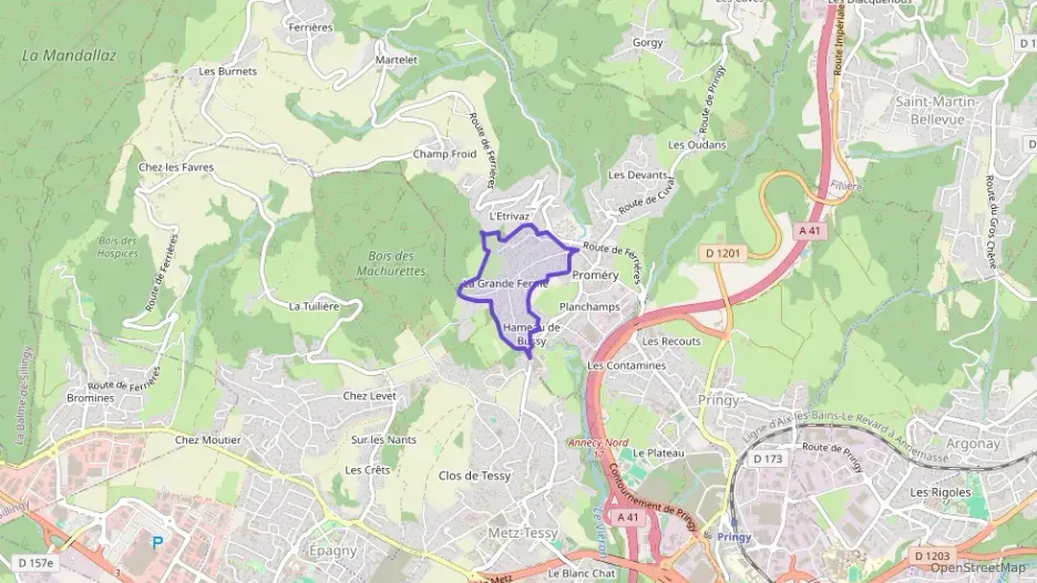 Appartement 69 m² quatre pièces à vendre à Annecy