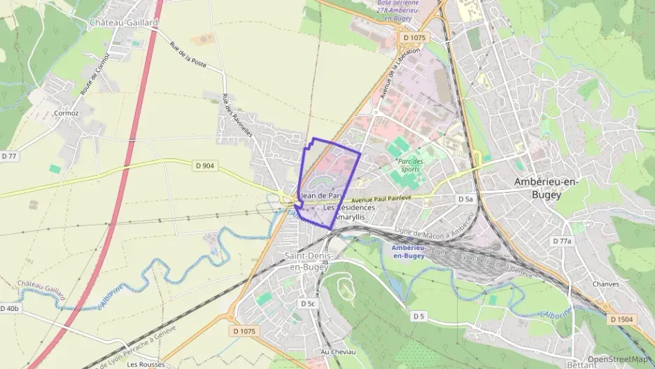 Appartement 100 m² quatre pièces à vendre à Ambérieu-en-Bugey