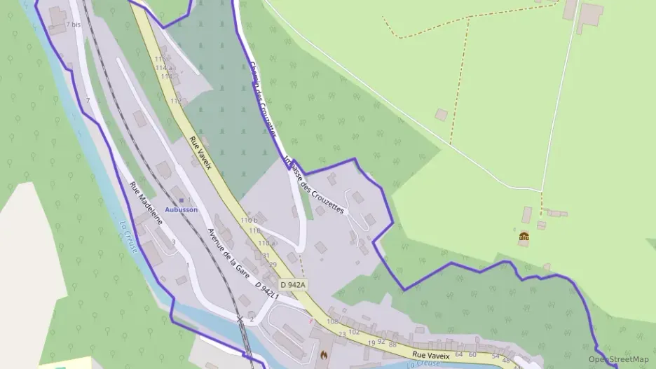 Appartement 70 m² trois pièces à vendre à Aubusson Appartement 70 m² trois pièces à vendre à Aubusson