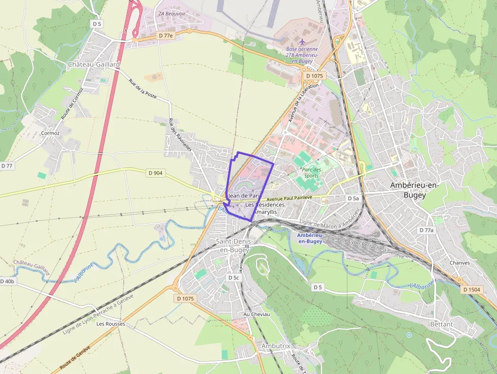 Appartement 60 m² trois pièces à vendre à Ambérieu-en-Bugey