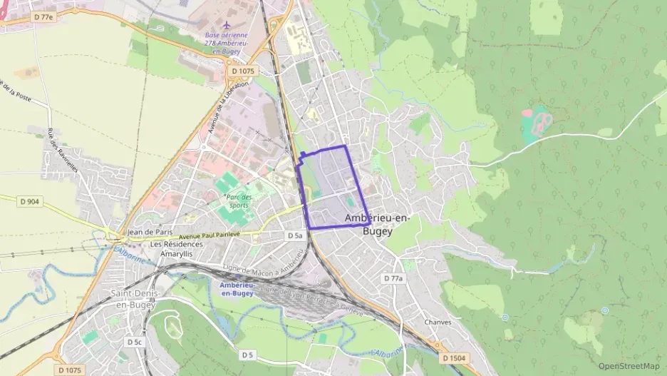 Appartement 46 m² deux pieces à vendre à Ambérieu-en-Bugey