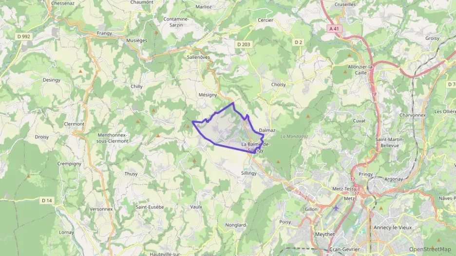 Appartement 41 m² deux pieces à vendre à La Balme-de-Sillingy