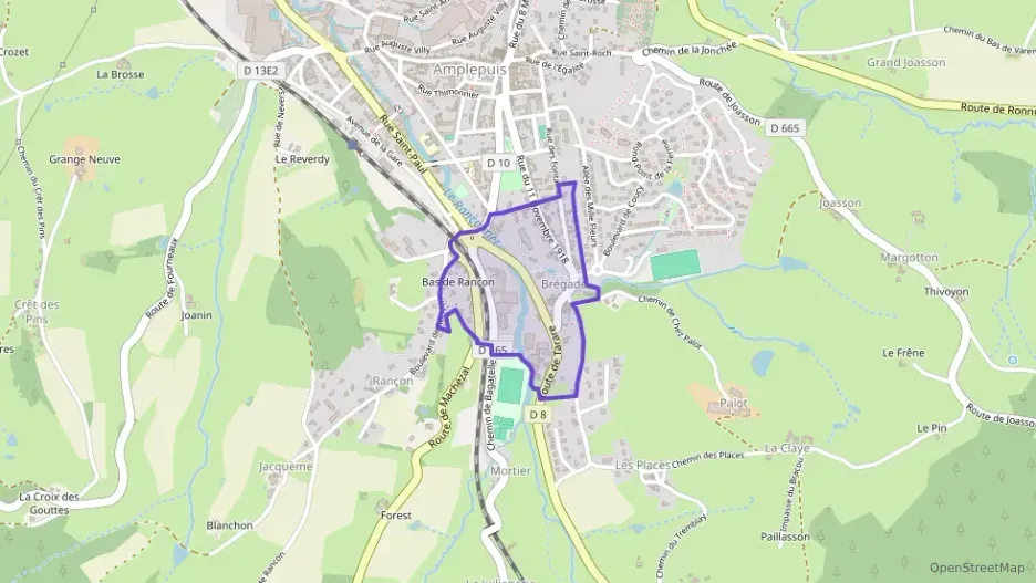 Appartement 100 m² quatre pièces à vendre à Amplepuis Appartement 100 m² quatre pièces à vendre à Amplepuis