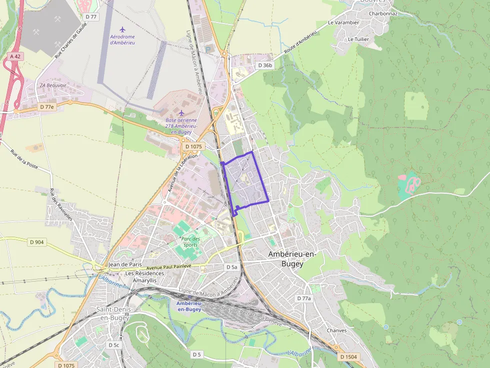 Appartement 57 m² trois pièces à vendre à Ambérieu-en-Bugey