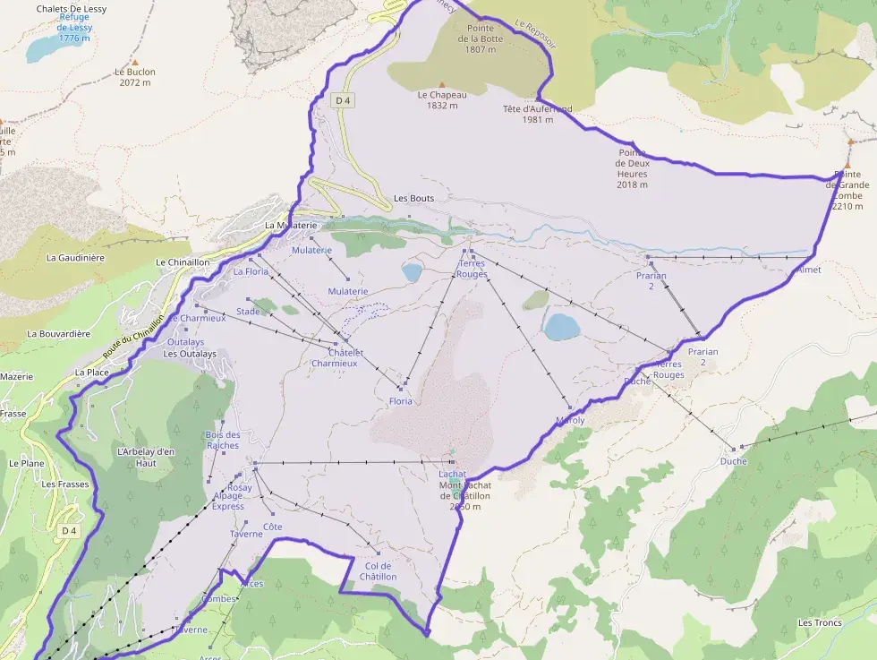 Appartement 61 m² deux pieces à vendre à Le Grand-Bornand
