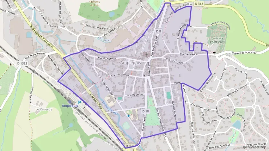 Appartement 119 m² quatre pièces à vendre à Amplepuis Appartement 119 m² quatre pièces à vendre à Amplepuis