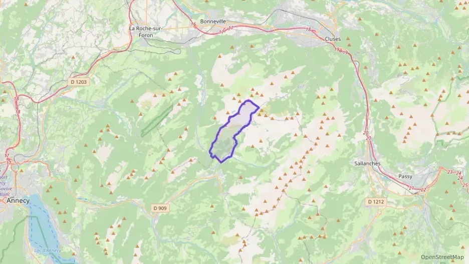 Appartement 50 m² trois pièces à vendre à Le Grand-Bornand