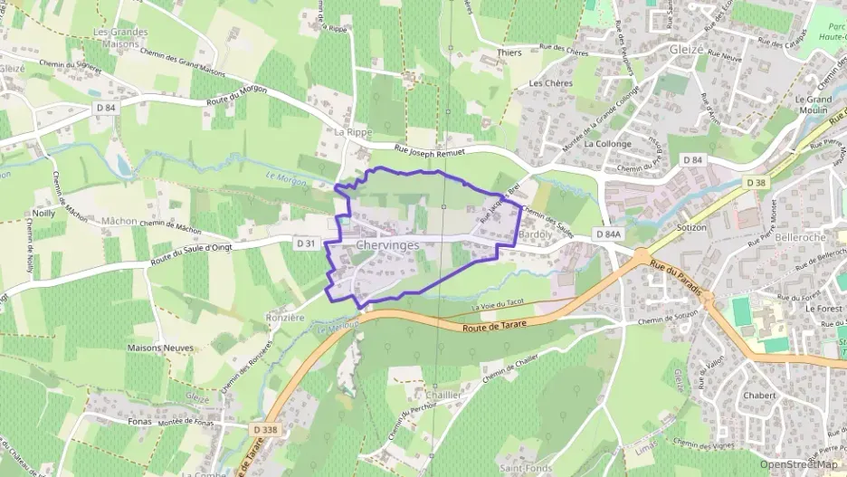 Appartement 78 m² trois pièces à vendre à Gleizé Appartement 78 m² trois pièces à vendre à Gleizé