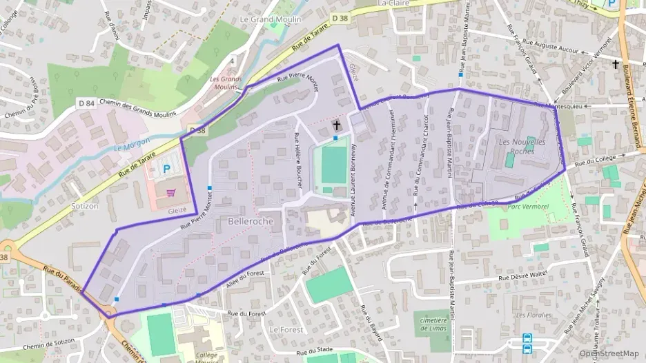 Appartement 79 m² quatre pièces à vendre à Villefranche-sur-Saône