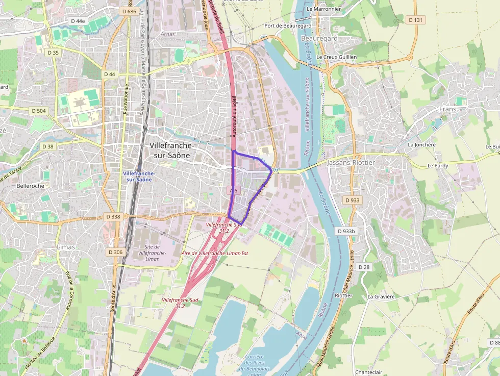 Appartement 85 m² quatre pièces à vendre à Villefranche-sur-Saône