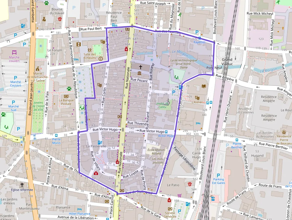 Appartement 37 m² deux pieces à vendre à Villefranche-sur-Saône