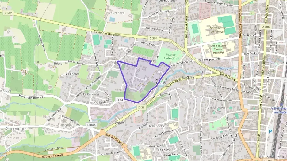 Appartement 81 m² quatre pièces à vendre à Gleizé Appartement 81 m² quatre pièces à vendre à Gleizé