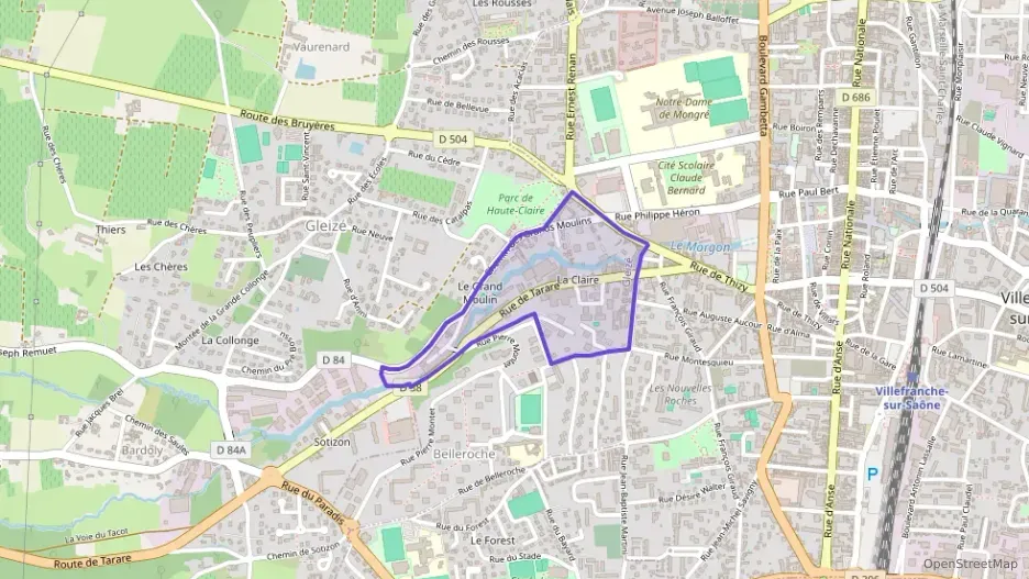 Appartement 61 m² trois pièces à vendre à Gleizé