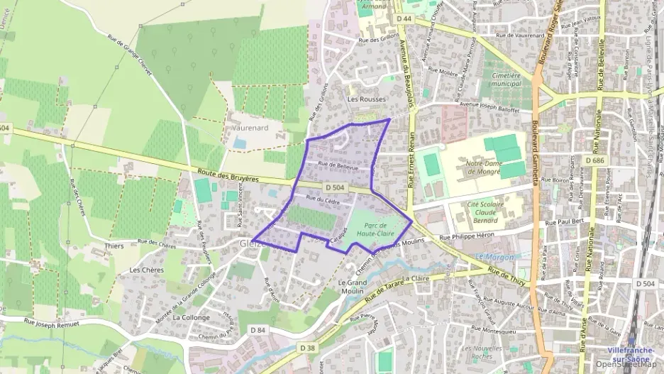 Appartement 71 m² quatre pièces à vendre à Gleizé