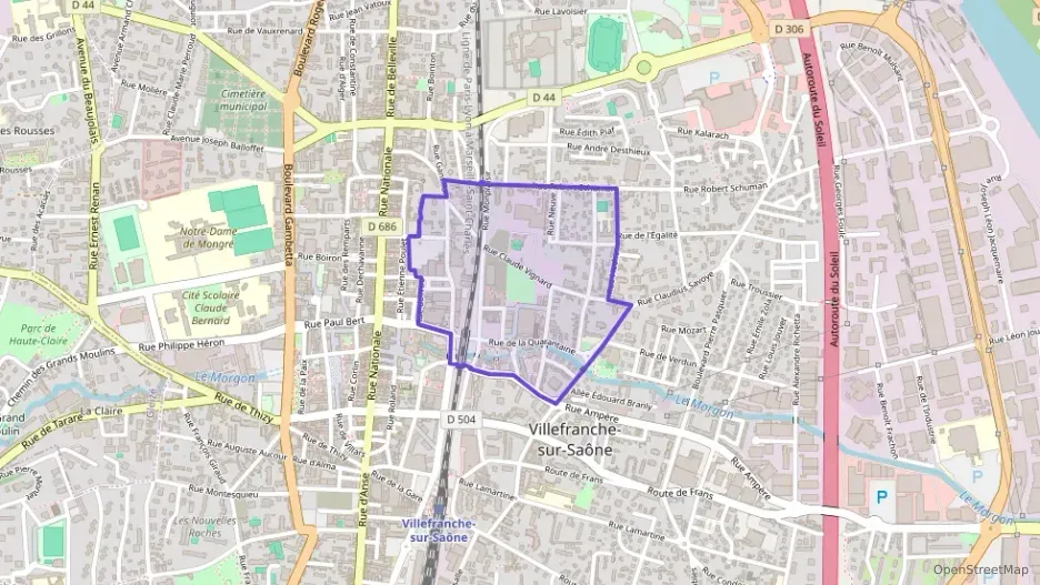 Appartement 88 m² quatre pièces à vendre à Villefranche-sur-Saône