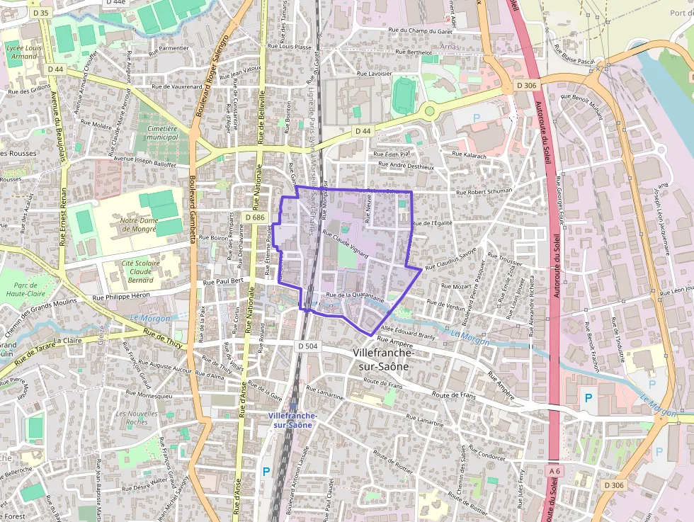 Appartement 54 m² deux pieces à vendre à Villefranche-sur-Saône