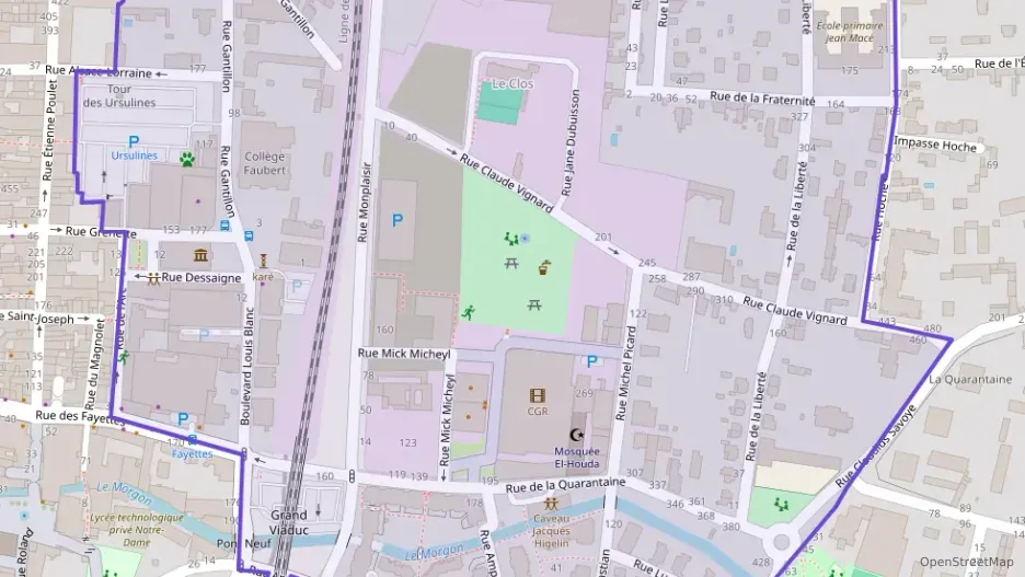 Appartement 85 m² quatre pièces à vendre à Villefranche-sur-Saône