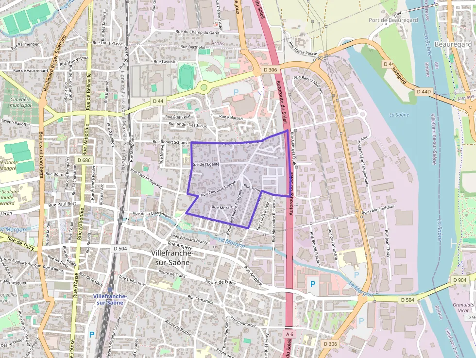 Appartement 62 m² trois pièces à vendre à Villefranche-sur-Saône