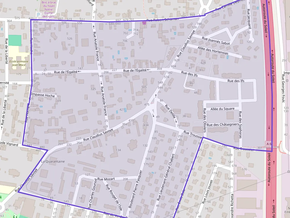 Appartement 61 m² trois pièces à vendre à Villefranche-sur-Saône