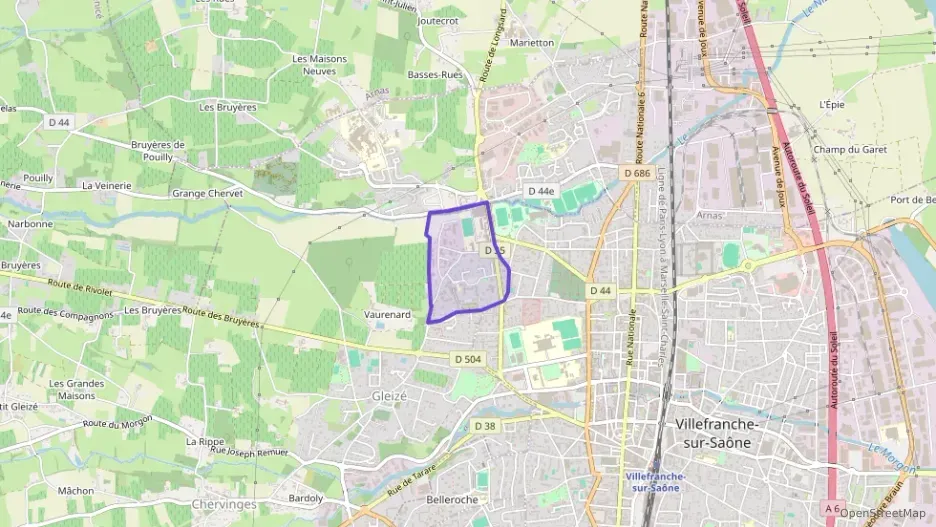 Appartement 70 m² trois pièces à vendre à Gleizé