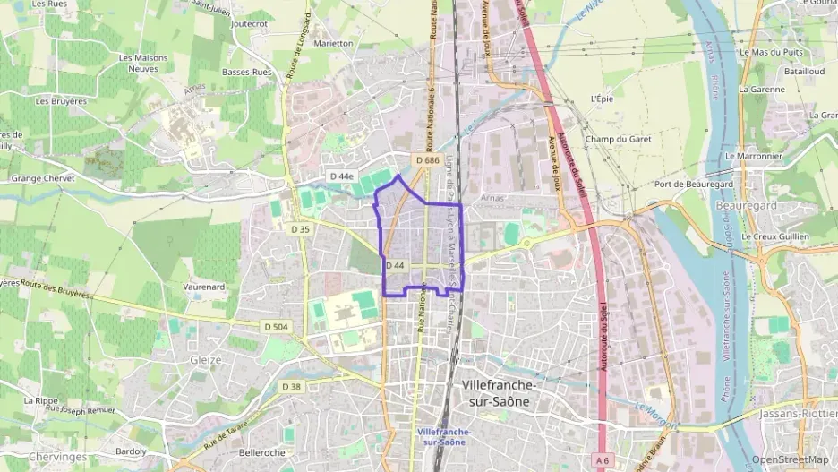 Appartement 49 m² trois pièces à vendre à Villefranche-sur-Saône Appartement 49 m² trois pièces à vendre à Villefranche-sur-Saône